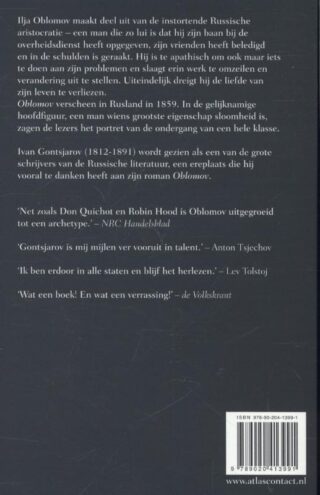 Oblomov - achterkant