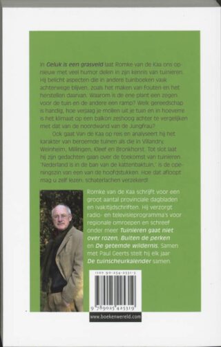 Geluk is een grasveld - achterkant
