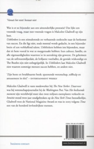 Uitblinkers - achterkant