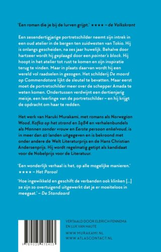 De moord op Commendatore Deel 1 & Deel 2 - achterkant