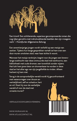 De stad en zijn onvaste muren - achterkant