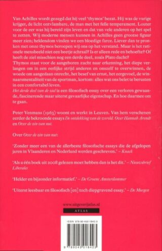 Het derde deel van de ziel - achterkant