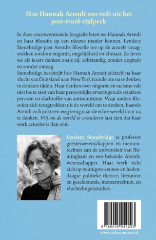 Vrij om de wereld te veranderen - achterkant