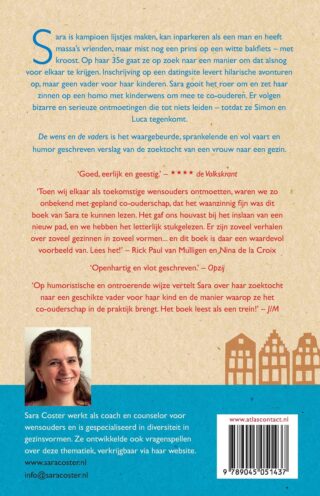 De wens en de vaders - achterkant