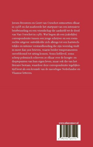 Briefwisseling 1968-1986 - achterkant