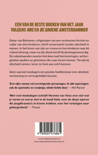 Geen vaarwel vandaag - achterkant