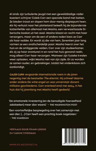 Mijn lieve kattenkop - achterkant