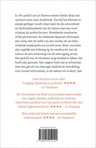 Het geduld van de bloemen - achterkant
