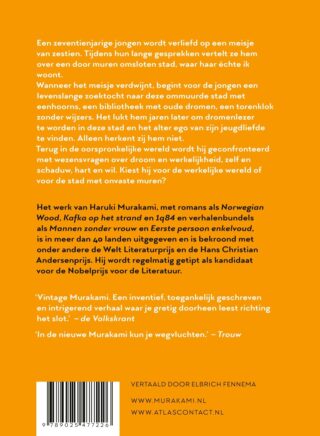 De stad en zijn onvaste muren - achterkant