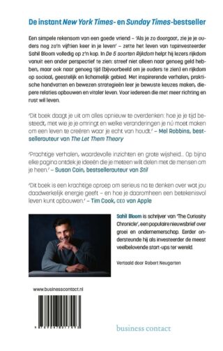 De 5 soorten Rijkdom - achterkant