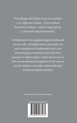 Vertrek(punt) - achterkant