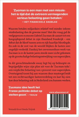 Miljardairs betalen geen inkomstenbelasting - achterkant