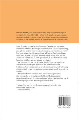 De kemphaan - achterkant