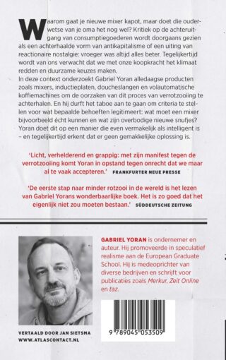 Waarom je nieuwe mixer kapot gaat en die van je oma het nog steeds doet - achterkant