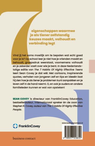 Zeven eigenschappen die jou succesvol maken! - achterkant