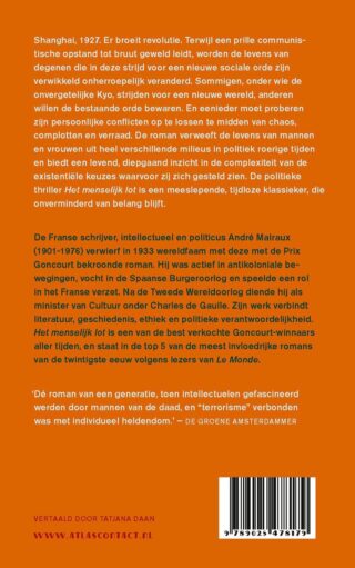 Het menselijk lot - achterkant
