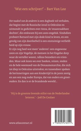 Het raadsel van de anderen - achterkant