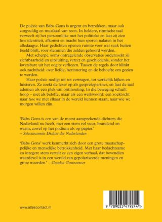 Wie zijn we morgen - achterkant