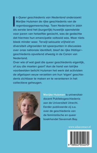 Queer geschiedenis van Nederland - achterkant