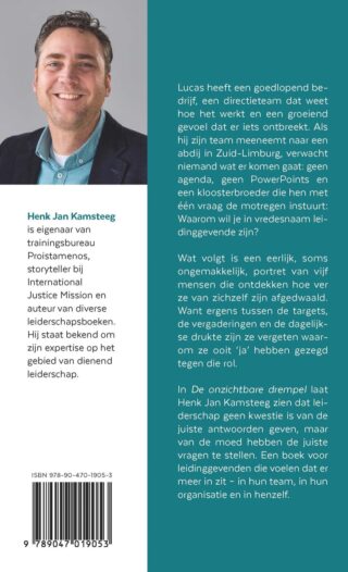 De onzichtbare drempel - achterkant