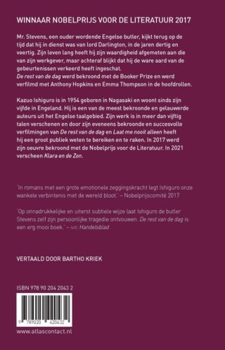 De rest van de dag - achterkant