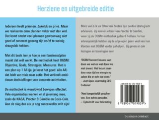 Businessplan op 1 A4 - achterkant