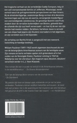 Het geluid en de drift - achterkant