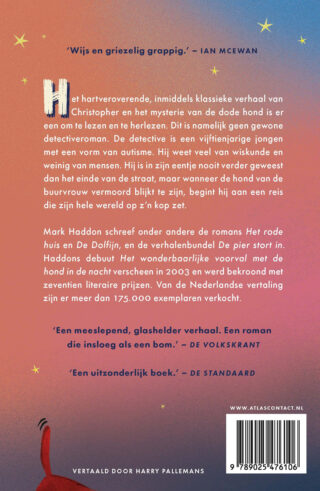 The curious incident of the dog in the night-time - achterkant