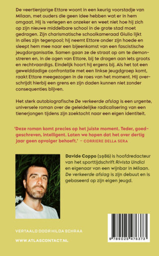 De verkeerde afslag - achterkant