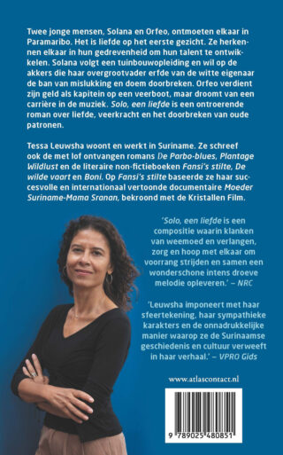 Solo, een liefde - achterkant