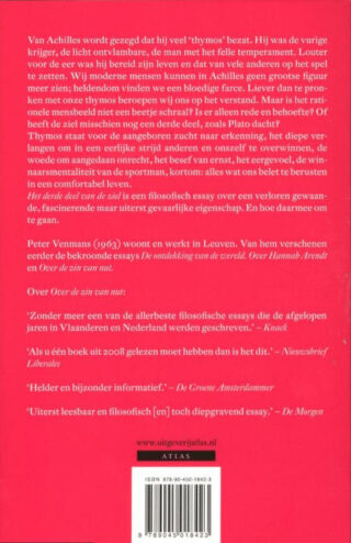 Het derde deel van de ziel - achterkant