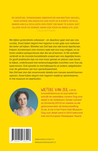 Goed kijken begint met negeren - achterkant