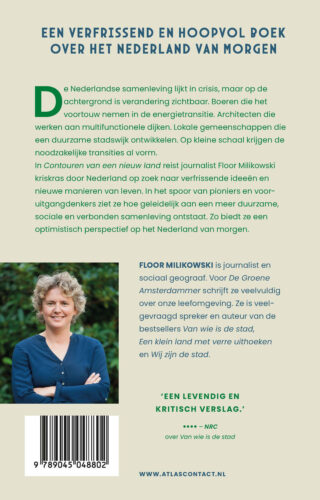 Contouren van een nieuw land - achterkant