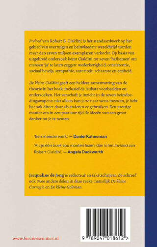 De kleine Cialdini - achterkant