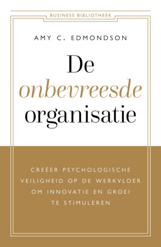 De onbevreesde organisatie - cover