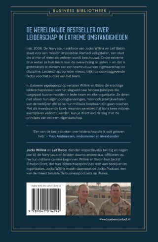 Extreem eigenaarschap - achterkant